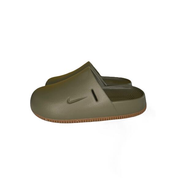 Nike Other - Nike Calm Mule Medium Olive Gum Slip On (No Straps) Size M9 W10